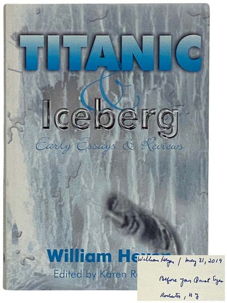 Titanic and Iceberg: Early Essays and Reviews