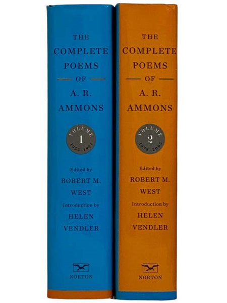 The Complete Poems of A.R. Ammons, in Two Volumes: Volume 1: 1955-1977; Volume 2: 1978-2005