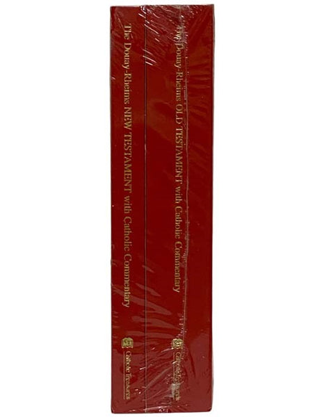 The Douay-Rheims Old Testament of The Holy Catholic Bible, and New Testament of Our Lord and Savior Jesus Christ, with a Comprehensive Catholic Commentary (Two Volume Set).
