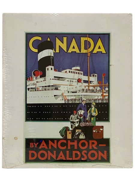 Early 20th Century Anchor-Donaldson Oceanliner Poster [Ocean Liner]
