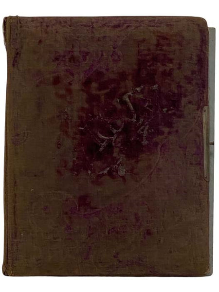 Purple Velvet Nineteenth Century Photo Album