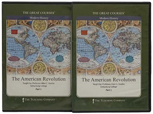 The American Revolution, Part 1 and Part 2 (The Great Courses) (2 Volumes of Audio CDs)