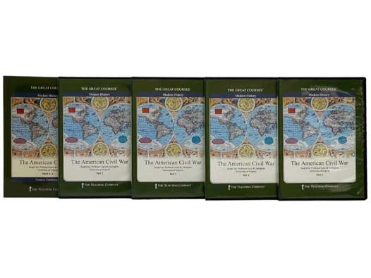 The American Civil War, in Four Parts, Plus Guidebook (The Great Courses) (4 Volumes of Audio CDs)