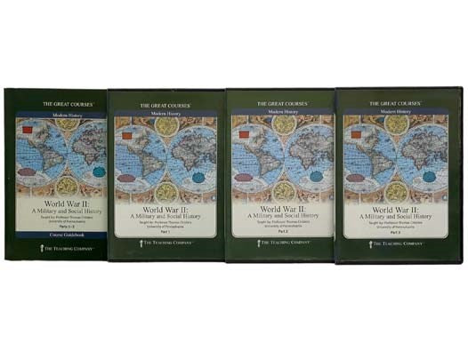 World War II: A Military and Social History, in 3 Parts, Plus Guidebook (The Great Courses) (3 Volumes of Audio CDs)