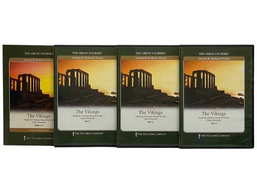 The Vikings, in Three Parts, Plus Guidebook (The Great Courses) (3 Volumes of Audio CDs)