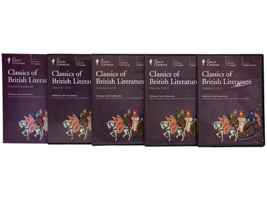 Classics of British Literature, in 4 Parts, Plus Guidebook (The Great Courses) (4 Volumes of Audio CDs)