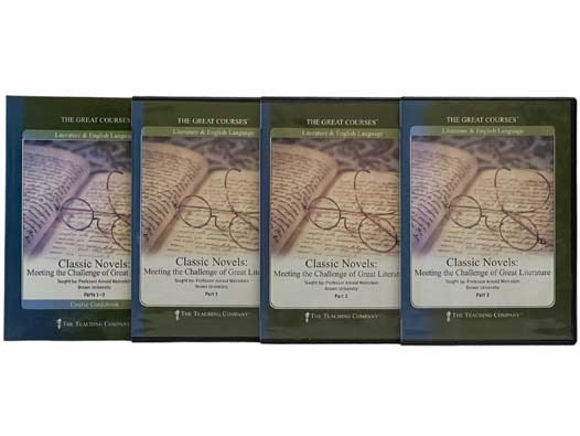 Classics Novels: Meeting the Challenge of Great Literature, in 3 Parts, Plus Guidebook (The Great Courses) (3 Volumes of Audio CDs)