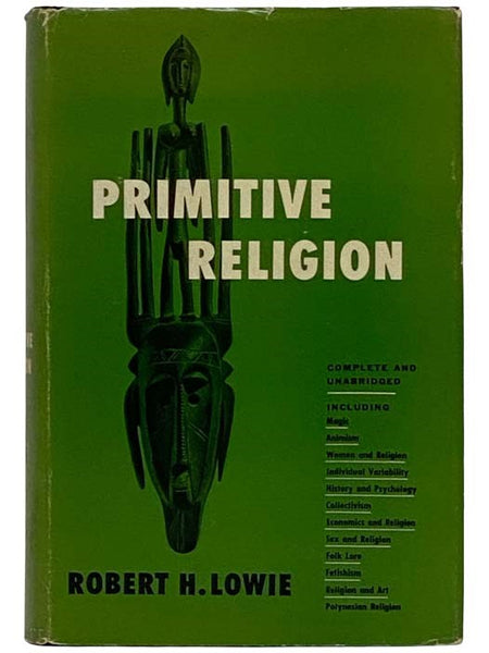 Primitive Religion (Black and Gold Library)