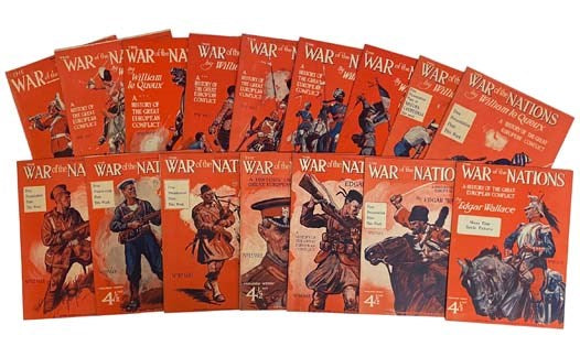 The War of the Nations, Vol. I, Nos. 1-12, Vol. II, Nos. 13-16 [16 Volume Set]