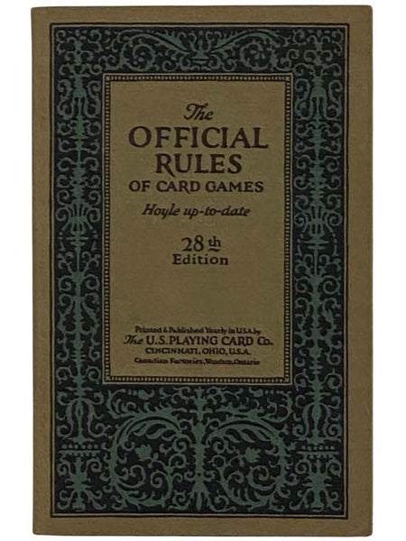 The Official Rules of Card Games: Hoyle Up-to-Date (Publisher's 28th Edition)