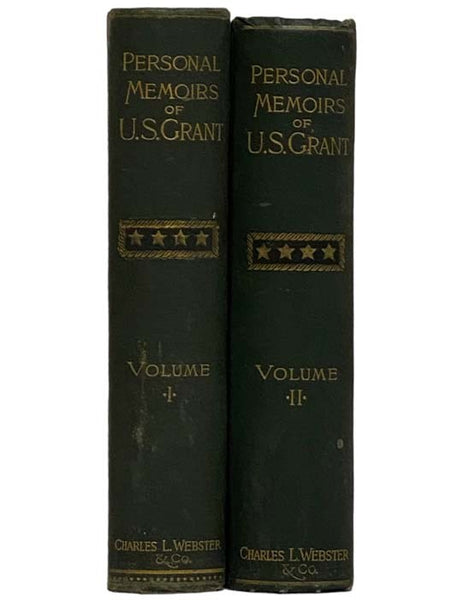 Personal Memoirs of U.S. Grant, in Two Volumes [Ulysses] [Shoulder Strap Edition]