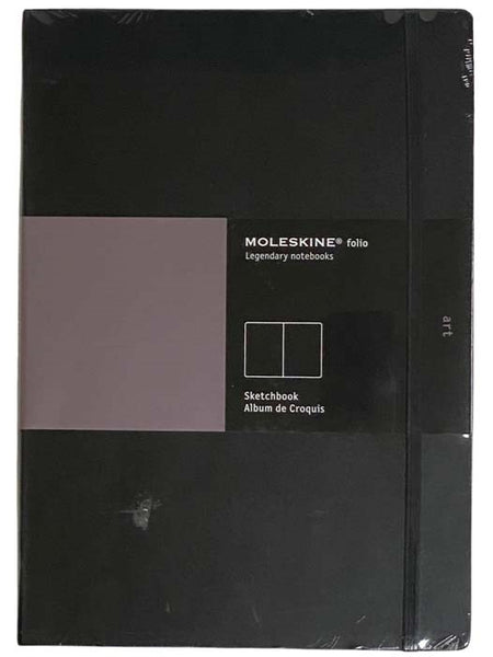 Moleskine Art Sketchbook, Hard Cover, A4 (8.25" x 11.75") Plain/Blank, Black, 96 Pages