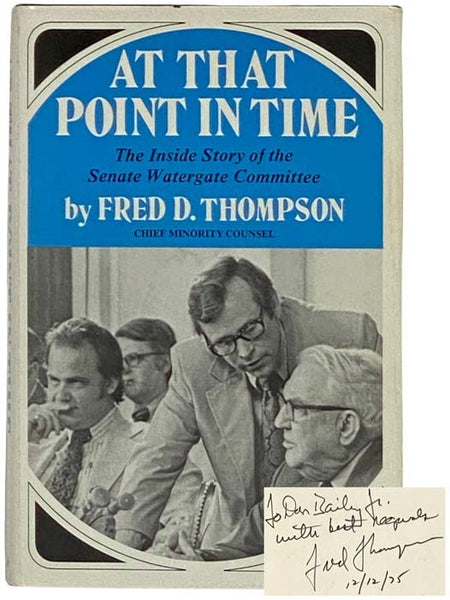 At That Point in Time: The Inside Story of the Senate Watergate Committee