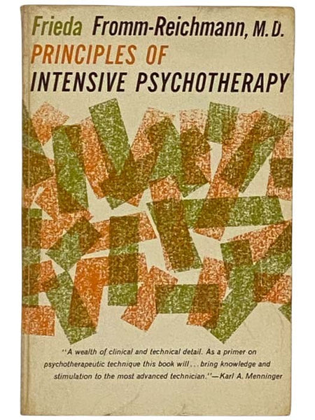 Principles of Intensive Psychotherapy