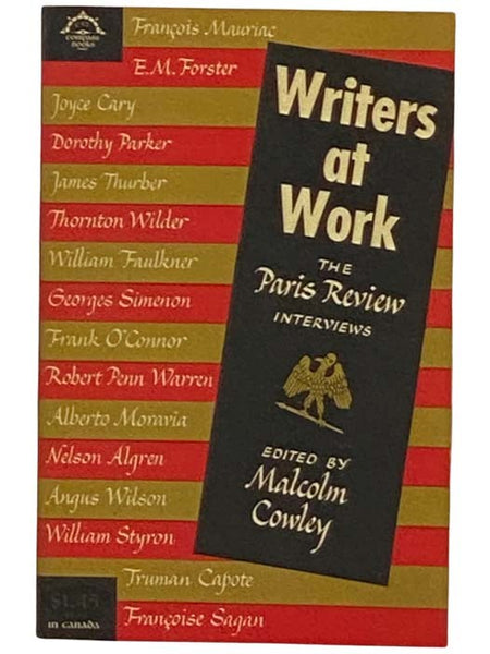 Writers at Work: The Paris Review Interviews