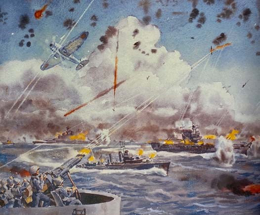 Carrier War: Aviation Art of World War II