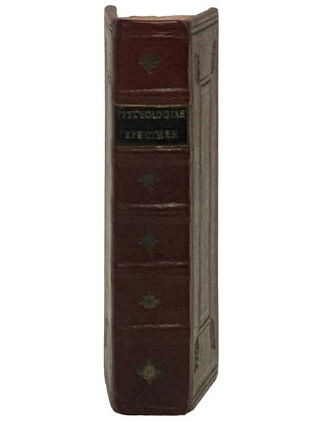 Psychologiae Specimen ab Andrea Draghetto S.J. Metaphys. Professor in Coll. Braidensi, Propositum a D. Benedicto Pizzarelli, Partheniae Arisophorum Academiae Assessore Propugnatum. Pars Secunda. [with] Christophori Santi in Academia Pisana Philosophiae R…