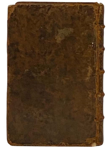 Compendium Logic, seu Dialectica, tradita a Rev. Josepho Barns, scripta vero ab Auditore ejus Obsequentissimo Phil Warham, inchoate die 14 Julii Anno 1740. [Leather-Bound Antiquarian Manuscript]