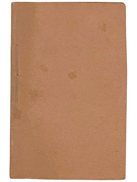 A Few Thoughts for a Young Man, When Entering upon Life: A Lecture Delivered Before the Boston Mercantile Library Association, on Its 29th Anniversary