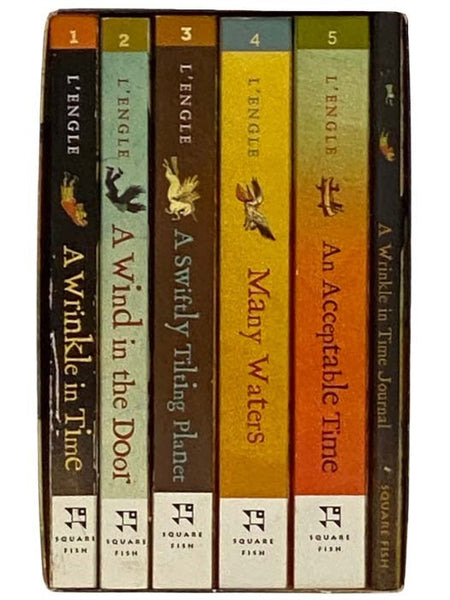A Wrinkle in Time Boxed Set, in Five Volumes with A Wrinkle in Time Journal: A Wrinkle in Time; A Wind in the Door; A Swiftly Tilting Planet; Many Waters; An Acceptable Time