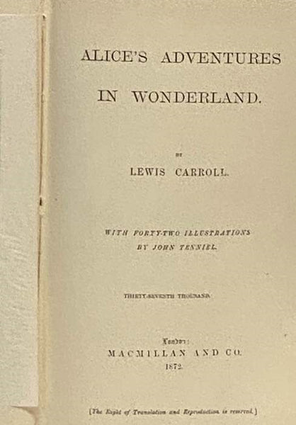 Alice's Adventures in Wonderland