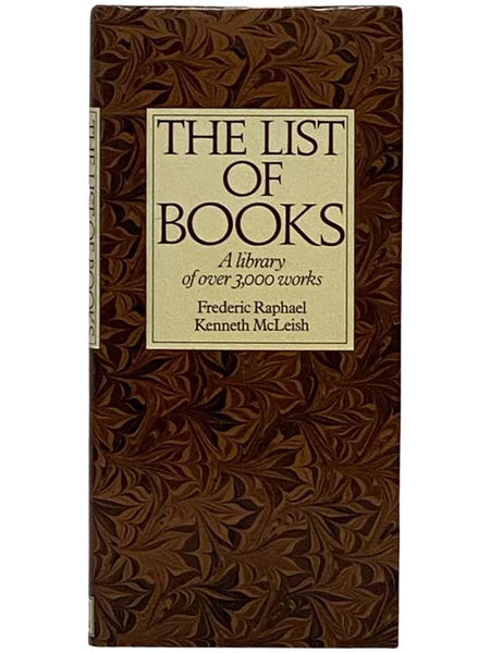 The List of Books: A Library of Over 3,000 Works