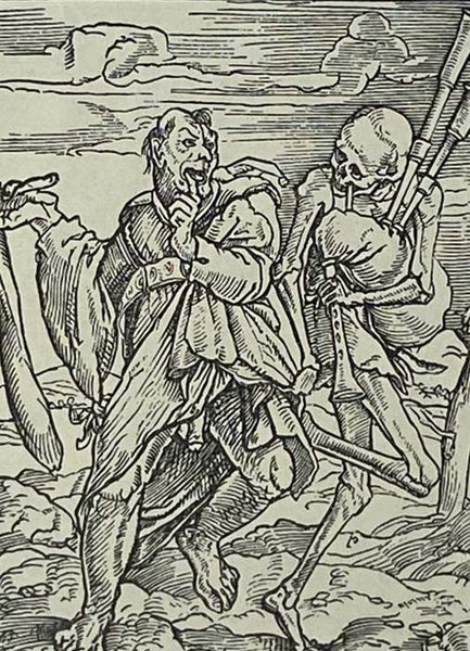 Holbein's Dance of Death and Bible Woodcuts [Illustrations of the Old Testament Engraved on Wood]