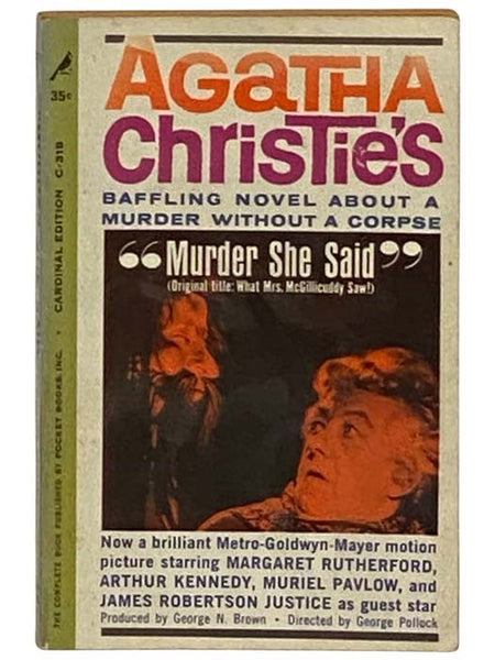 Murder She Said (Original Title: What Mrs. McGillicuddy Saw!) (C318)