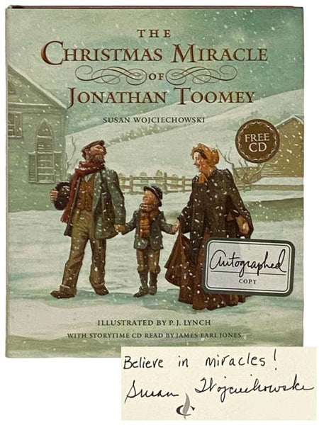 The Christmas Miracle of Jonathan Toomey (Includes Audio CD Narrated by James Earl Jones)