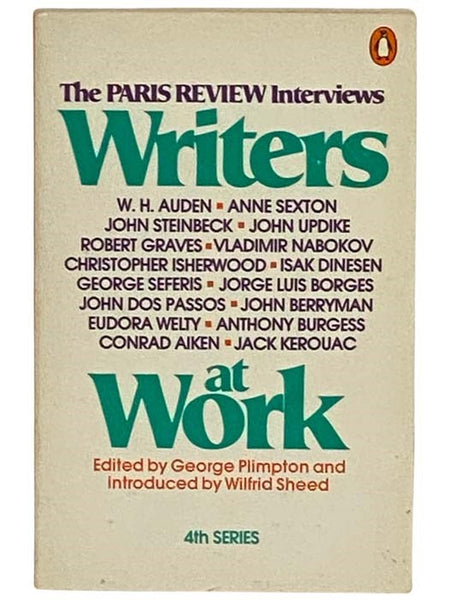 Writers at Work: The Paris Review Interviews, Fourth Series