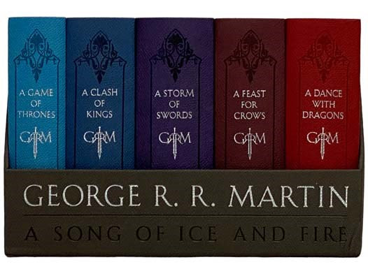 A Song of Ice and Fire Five Volume Boxed Set: A Game of Thrones; A Clash of Kings; A Storm of Swords; A Feast for Crows; A Dance with Dragons