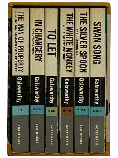The Forsyte Chronicles Boxed Set: The Man of Property; In Chancery; To Let; The White Monkey; The Silver Spoon; Swan Song [Saga] (The Scribner Library SL 3, 206, 207, 208, 209, 210)