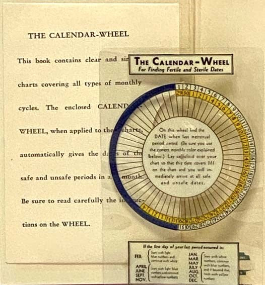 The Modern Method of Birth Control (Includes Calendar Wheel)