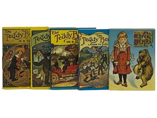 The Three Bears; The Teddy Bears Come to Life; The Teddy Bears on a Lark; The Teddy Bears in Hot Water; The Teddy Bears in a Smashup (5 Volume Set of Miniatures in Plastic Case)