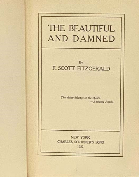 The Beautiful and Damned