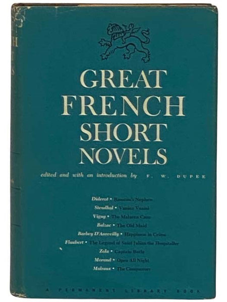 Great French Short Novels (A Permanent Library Book)
