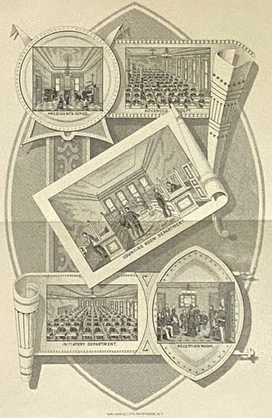 The Rochester Business University, 1889 (Twenty-Fifth Annual Circular and Catalogue of Williams & Rogers' [New York]