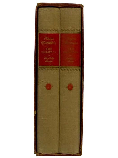 Anna Karenina, in Two Volumes