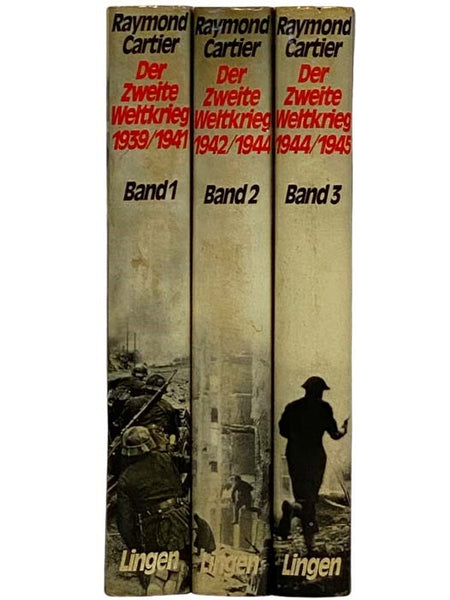 Der Zweite Weltkrieg, in drei Banden: 1939-1941; 1942-1944; 1944-1945: Mit 462 Abbildungen, 55 Karten, Zeittafel, Personen- und Sachregister