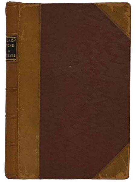 Sammelband of Seven Pamphlets Bound in Half-Leather: A Chapter of Autobiography.; Some Observations on Educational Administration in India, in a Letter to the Right Hon. Sir Stafford H. Northcote; Marriage with a Deceased Wife's Sister Forbidden by the L…