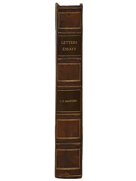Letters, Essays and Biographical Sketches