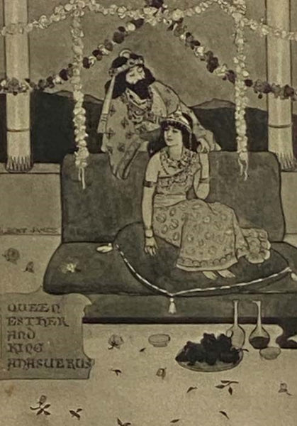 The Books of Ruth and Esther with Twelve Photogravures from Drawings (The Photogravure and Colour Series)