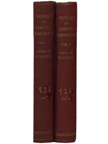 Journals of Dorothy Wordsworth, in Two Volumes