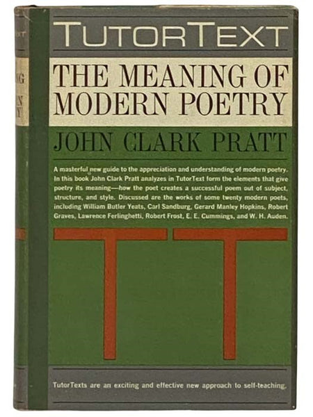 The Meaning of Modern Poetry (Tutor Text)