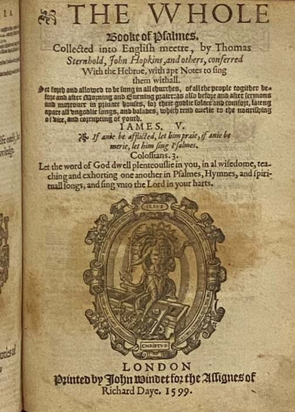 1597 Geneva 'Breeches' Bible: The Old and New Testament, with Apocrypha, Bound Together with Two Concordances and The Whole Book of Psalmes