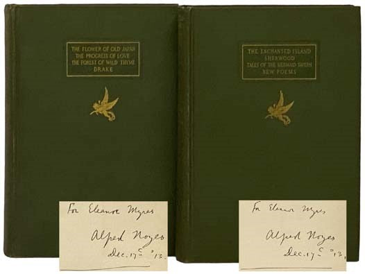 Collected Poems, in Two Volumes: The Flower of Old Japan, The Progress of Love, The Forest of Wild Thyme, Drake; The Enchanted Island, Sherwood, Tales of the Mermaid Tavern, New Poems.
