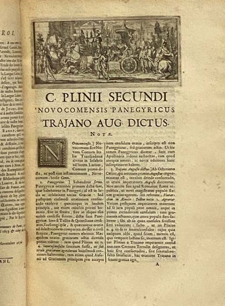 Panegyrici Veteres. Interpretatione et Notis Illustravit Jacobus de la Baune Soc. Jesu. Jussu Christianissimi Regis ad Usum Serenissimi Delphini.