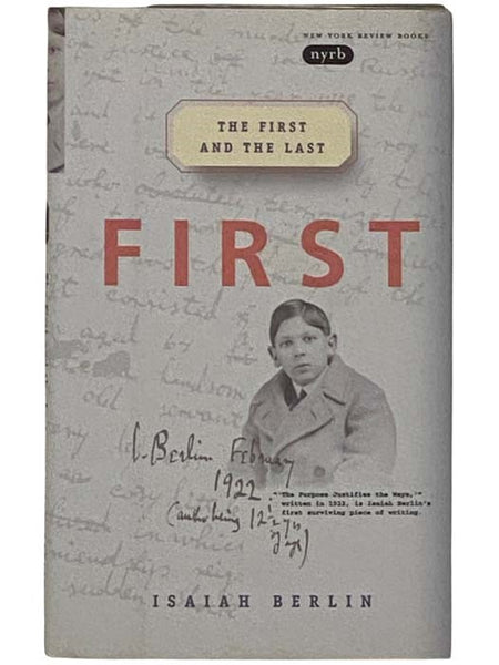 The First and the Last (New York Review Books)
