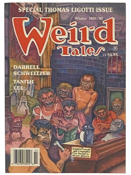 Weird Tales, Winter 1991/92, Vol. 53, No. 2, Special Thomas Ligotti Issue