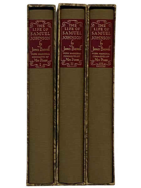 The Life of Samuel Johnson LL.D., in Three Volumes (The Heritage Press)